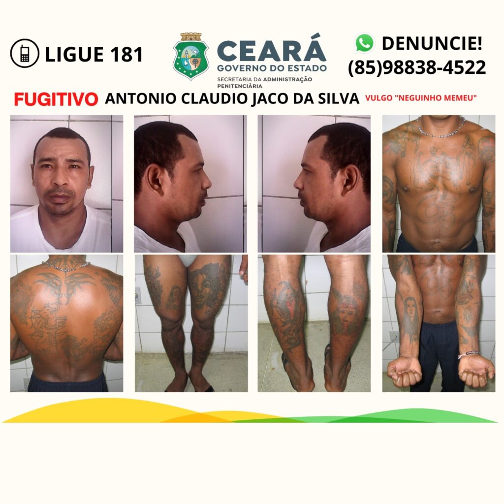 Detentos fugiram de unidade prisional em Itaitinga-CE usando guarita desativada