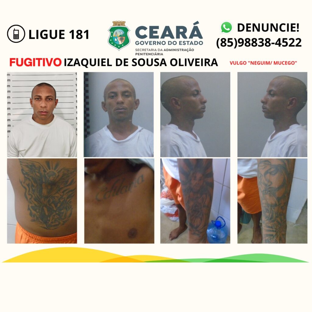 Detentos fugiram de unidade prisional em Itaitinga-CE usando guarita desativada