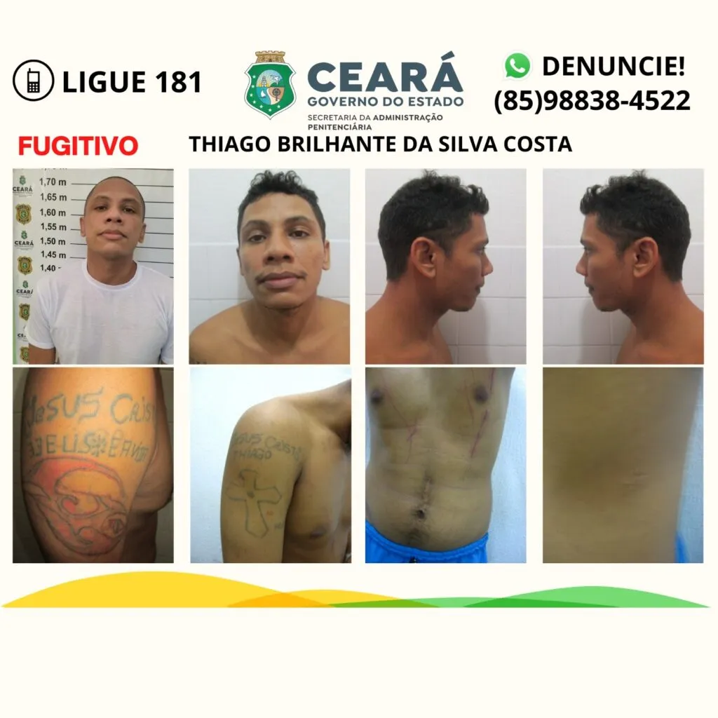 Detentos fugiram de unidade prisional em Itaitinga-CE usando guarita desativada