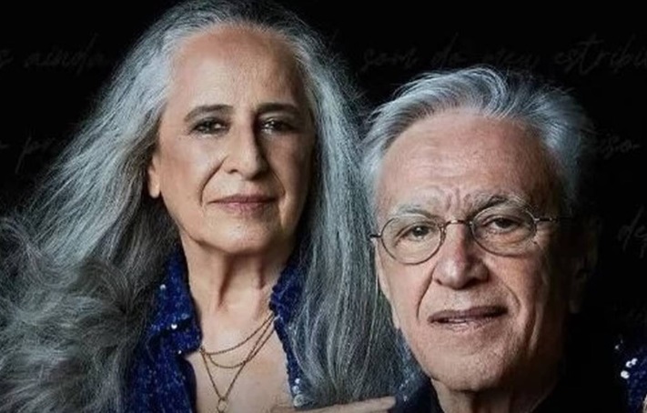 Caetano Veloso e Maria Bethânia homenageiam Gal Costa em Nova turnê