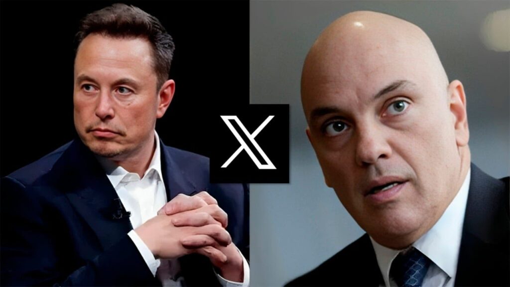 E agora? X diz que vai descumprir ordem de Alexandre de Moraes e espera ser bloqueada no Brasil