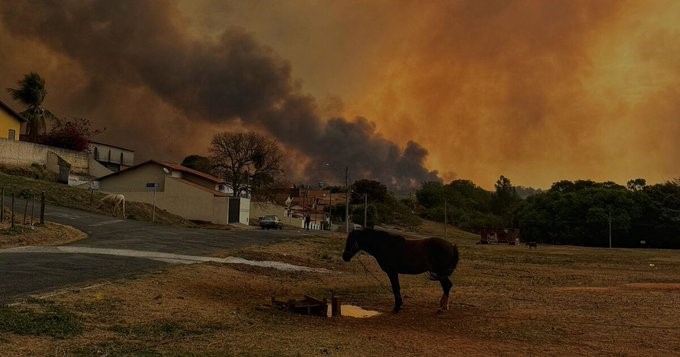 Governo de São Paulo mantém 48 cidades em alerta máximo para incêndios