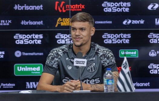 João Pedro é oficialmente apresentado pelo Ceará