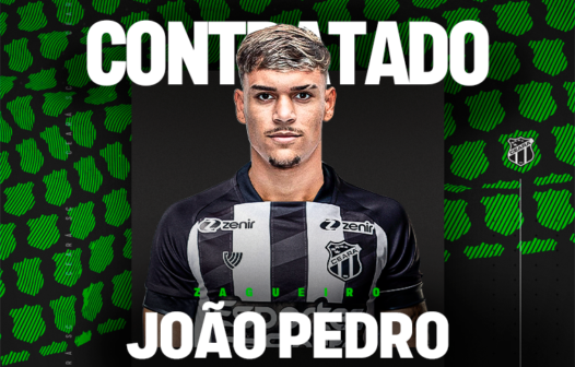 Ceará anuncia contratação do zagueiro João Pedro