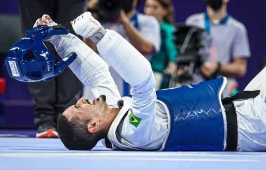 Netinho conquista o bronze no taekwondo nas Olimpíadas