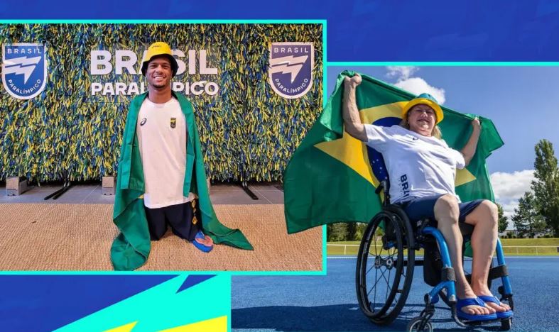 Beth Gomes e Gabriel Araújo: conheça os porta-bandeiras do Brasil nas Paralimpíadas de Paris