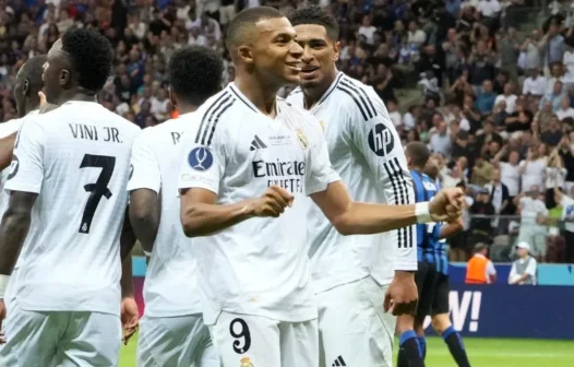 Real Madrid vence Atalanta, conquista Supercopa da Europa e Mbappé deixa sua marca na final