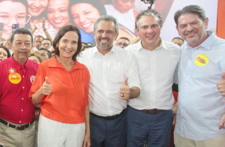 Izolda Cela lança candidatura à Prefeitura de Sobral com presença de Elmano, Camilo e Cid