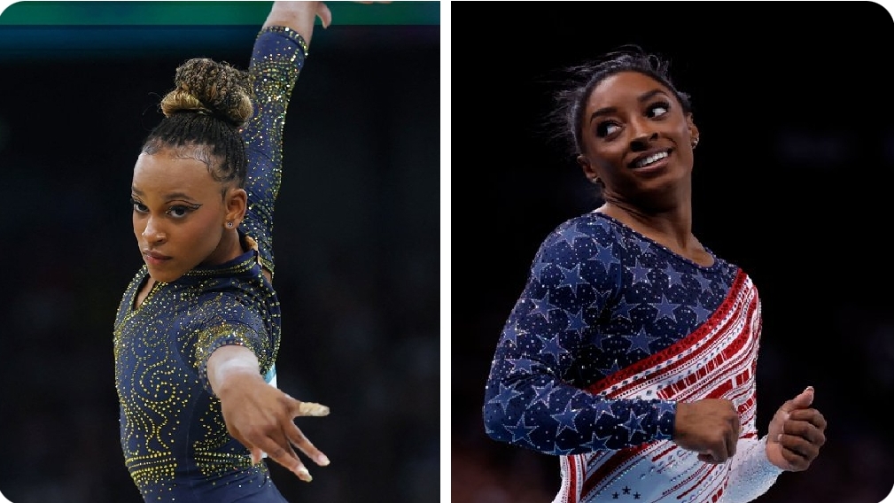 Rebeca Andrade x Simone Biles quando será o próximo duelo na ginástica