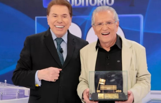 Carlos Alberto de Nóbrega agradece 70 anos de amizade com Silvio Santos