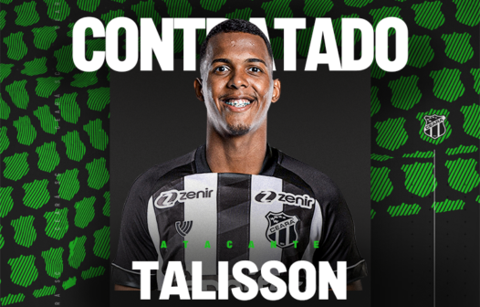 Ceará anuncia contratação do atacante Talisson