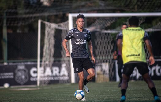 Elenco do Ceará continua preparação para jogo contra o Mirassol