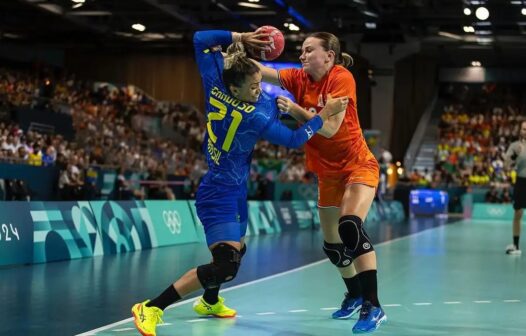 Seleção feminina de handebol perde a 3ª seguida em Paris e Holanda faz 31 a 24