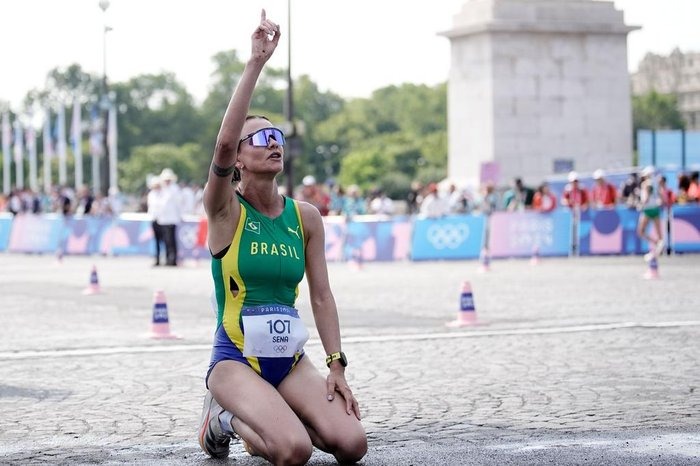 Erica Sena termina em 13º e é a melhor do Brasil na prova feminina da marcha atlética