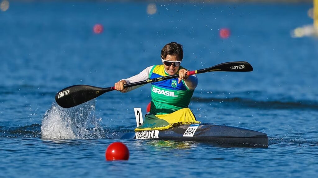 Ana Vergutz vai às semifinais do K1 500m da canoagem; Vagner Souta e Matheus Santos são eliminados