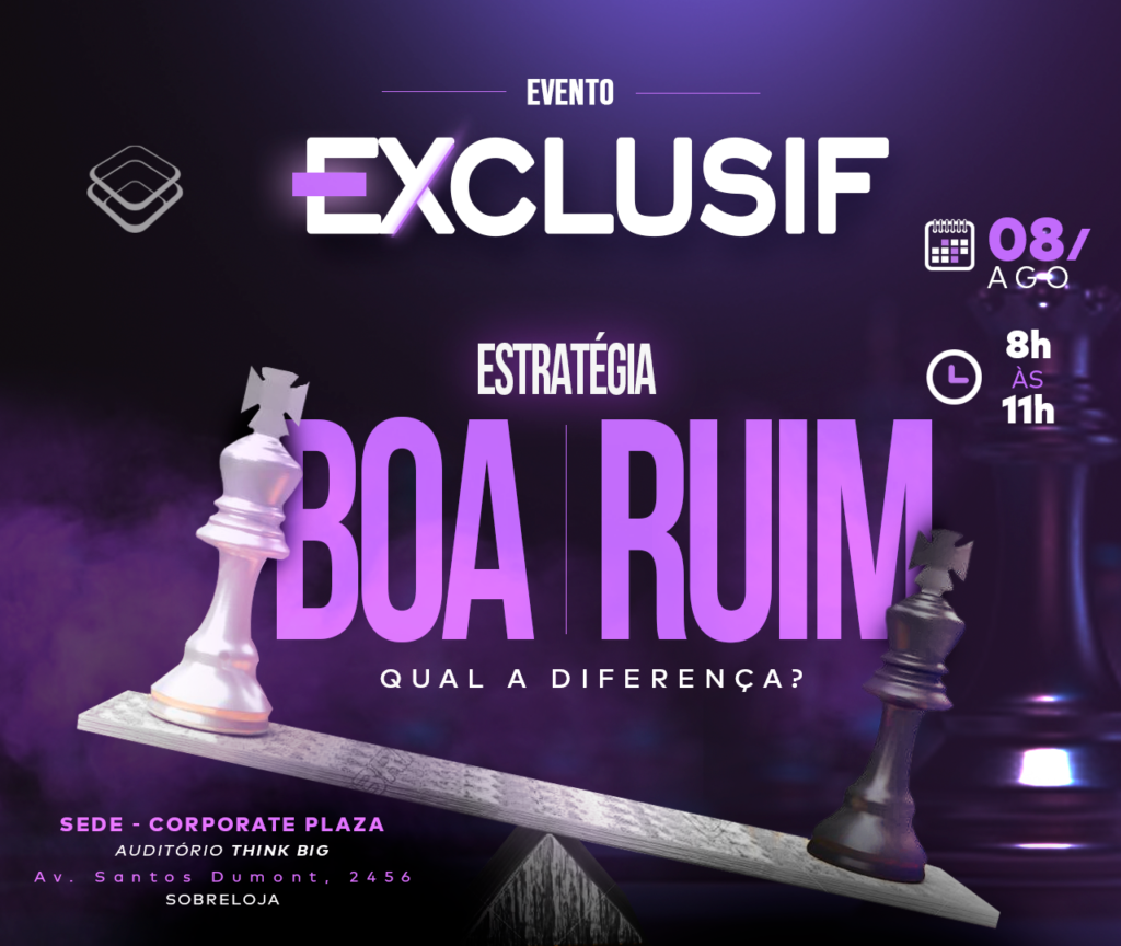 “Exclusif”: evento em Fortaleza discute estratégias no mundo corporativo nesta quinta-feira (8)