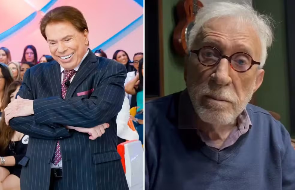 Moacyr Franco descobre morte de Silvio Santos após 3 dias e faz homenagem