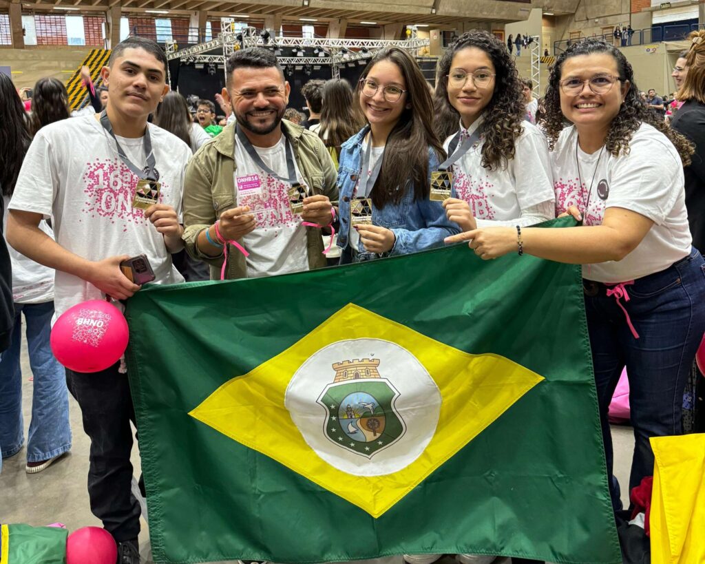 Rede pública do Ceará conquista cinco medalhas na 16ª Olimpíada Nacional em História do Brasil