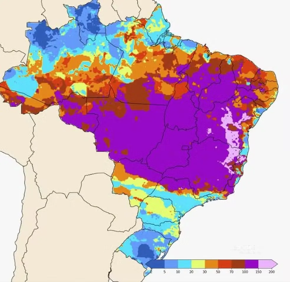 Ceará tem áreas que estão sem chuva há 150 dias e com propensão a incêndios