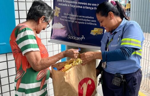 Campanha arrecada brinquedos nos terminais de Fortaleza para o Dia das Crianças