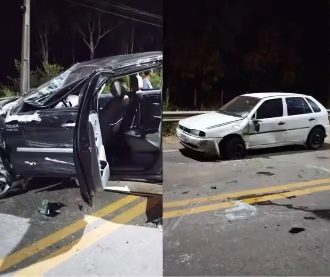 Acidente envolvendo três carros em Viçosa do Ceará deixa motorista gravemente ferida