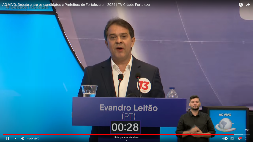 Debate TV Cidade: Evandro Leitão questiona José Sarto sobre o destino do dinheiro arrecadado com a taxa do lixo