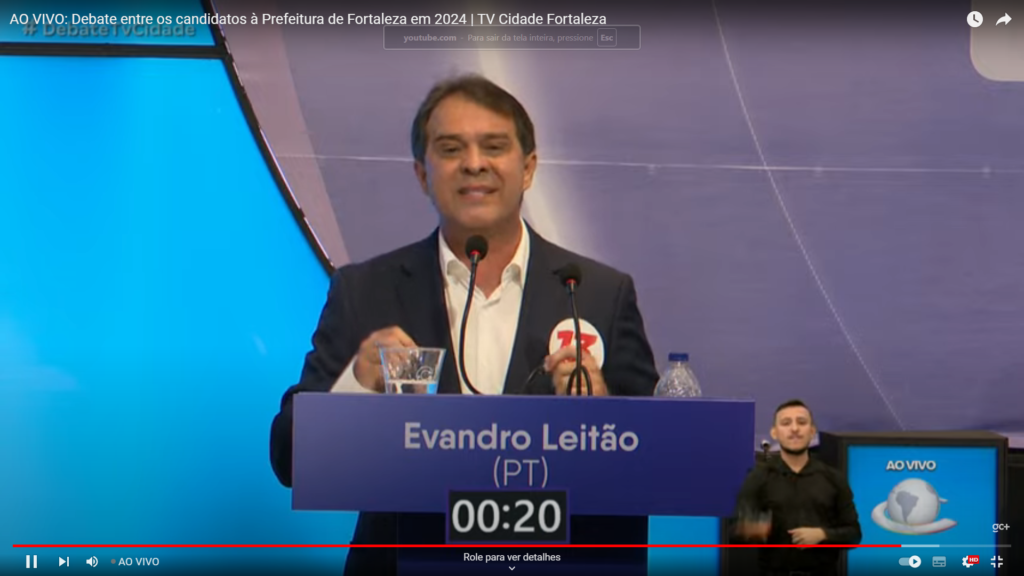 Debate TV Cidade: Evandro Leitão e José Sarto discutem propostas de saúde pública para Fortaleza