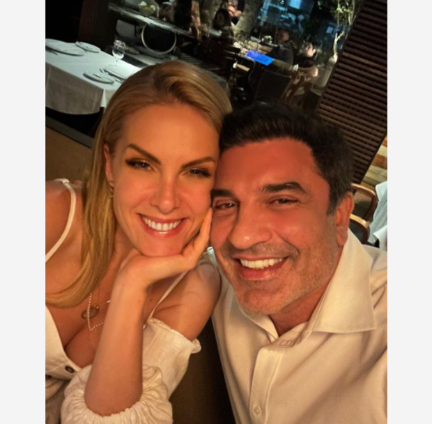 Ana Hickmann mostra primeira foto do início do namoro com Edu Guedes