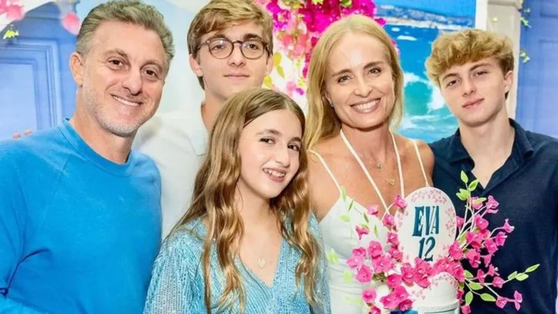 Luciano Huck e Angélica celebram aniversário de 12 anos da filha Eva