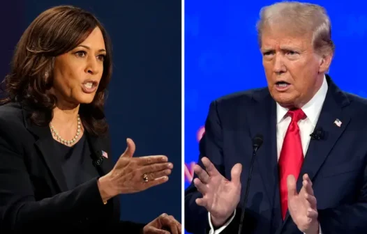 Harris diz que está ‘feliz’ por Trump estar bem e que ‘violência não tem lugar na América’