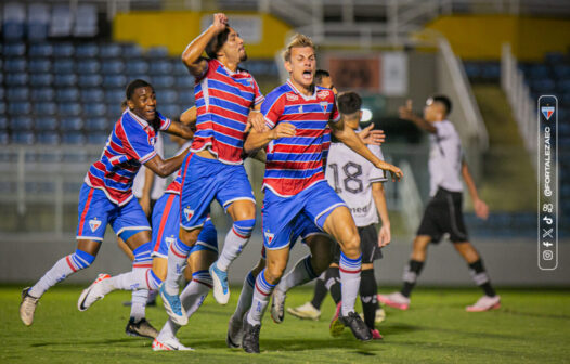 Fortaleza é campeão cearense Sub-20 com vitória de virada sobre o Ceará