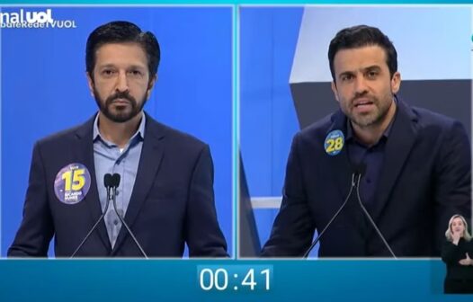 Debate ‘RedeTV!/UOL’ tem bate-boca entre Marçal e Ricardo Nunes