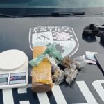 Cerco policial termina com prisão de três homens e apreensão de 1kg de maconha