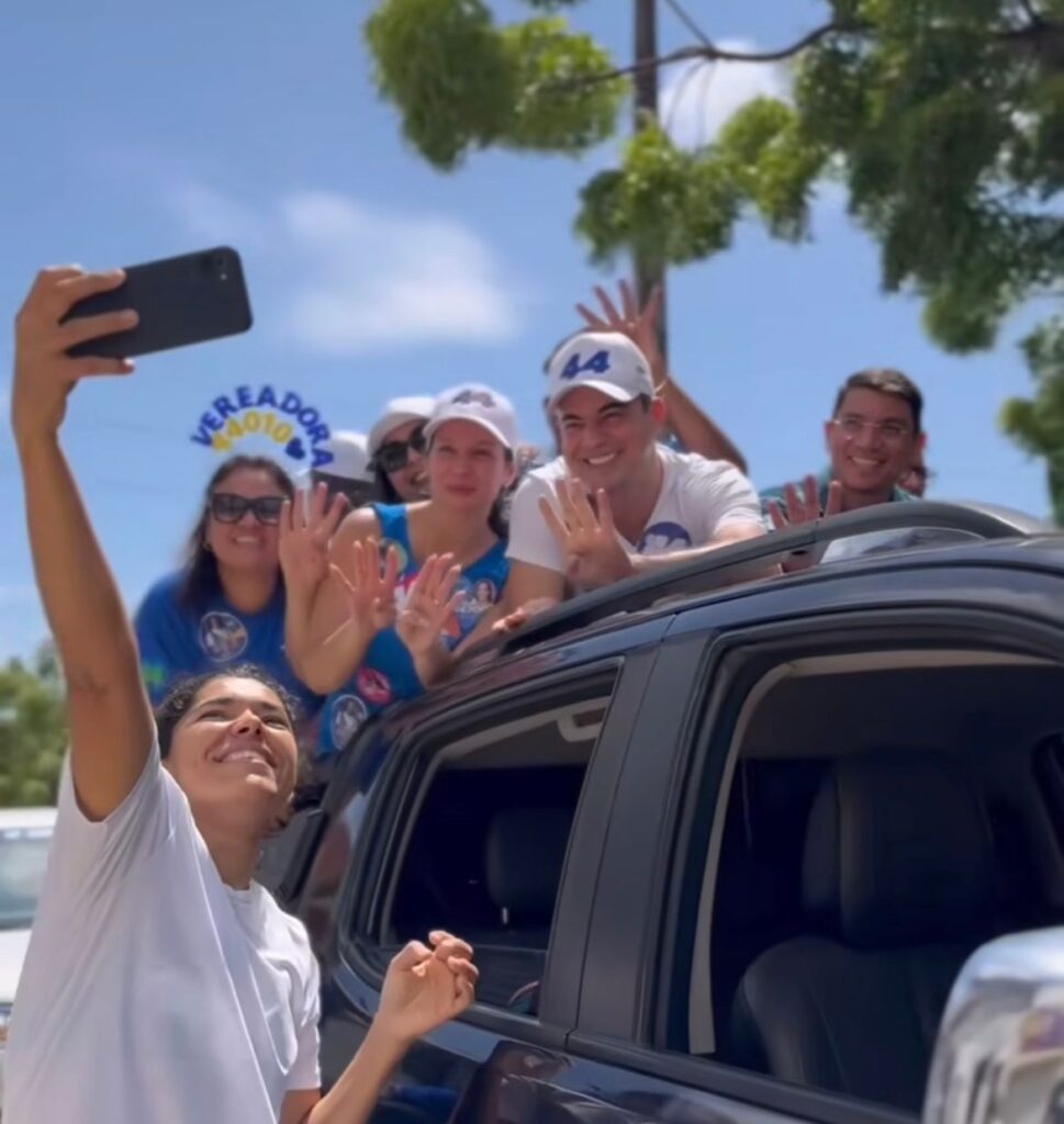 Eleições 2024 em Fortaleza: Capitão Wagner realiza carreata no bairro Castelão