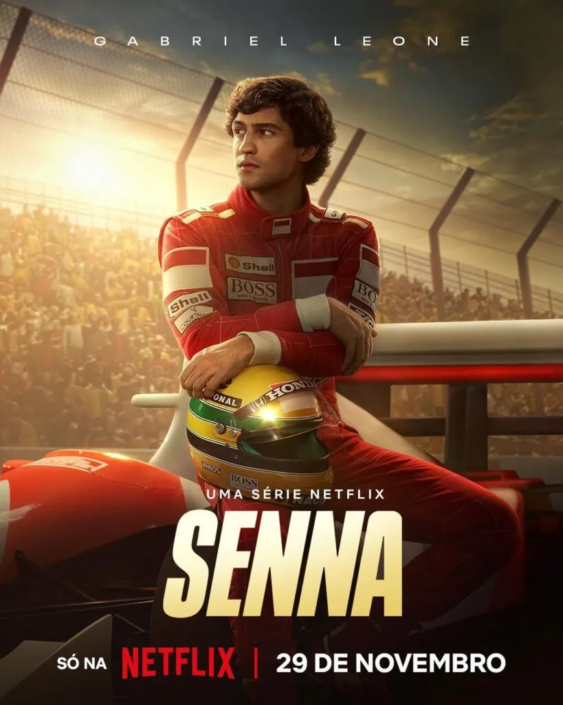 Netflix apresenta novo pôster da série sobre Senna e outros personagens