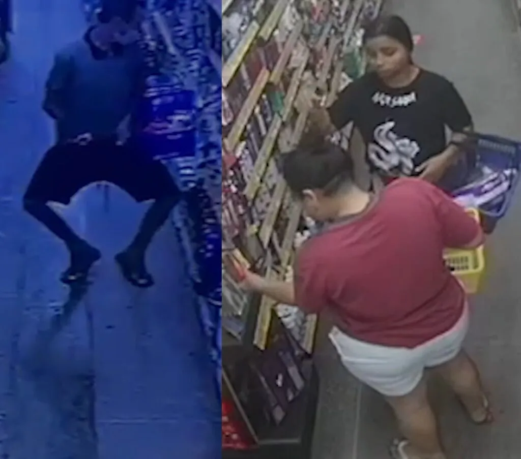 Quatro criminosos são flagrados furtando produtos de supermercado em Fortaleza