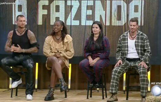 Yuri, Suelen, Vanessa e Sacha estão na Roça; Yuri, Vanessa e Sacha disputam Prova do Fazendeiro