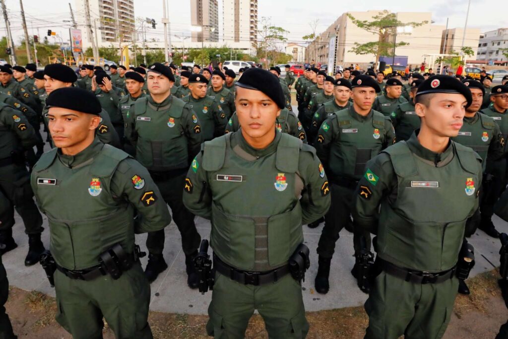 Reforço na segurança: 416 novos policiais militares começam a atuar no Ceará