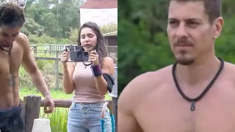 Gizelly detona Sacha em 'A Fazenda 16': 'Nojento, porco, invejoso' durante conversa com Guilherme