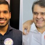 Evandro Leitão e André Fernandes se alternaram na liderança por três vezes durante apuração do 2º turno em Fortaleza