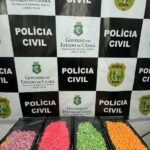 Mulher é presa em flagrante com 1.528 comprimidos de ecstasy no Ceará