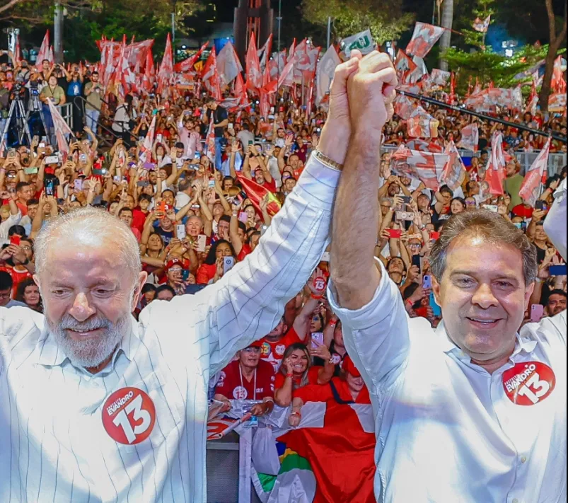 Lula evento Evandro Leitão