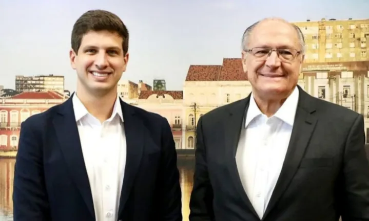 João Campos e Geraldo Alckmin vêm a Fortaleza para ato de campanha de Evandro Leitão