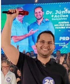 Eleições 2024 em Eusébio: Dr. Junior (PRD) é eleito prefeito com 80,96% dos votos válidos