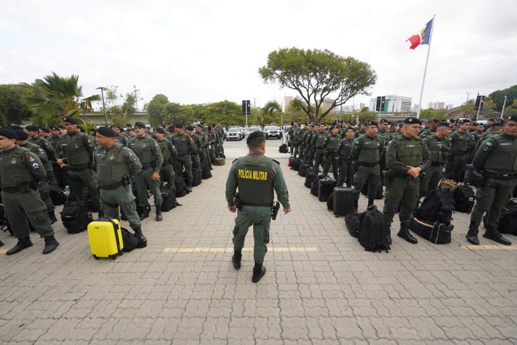 Mais de 21 mil agentes de segurança vão atuar na eleições em Fortaleza e no interior