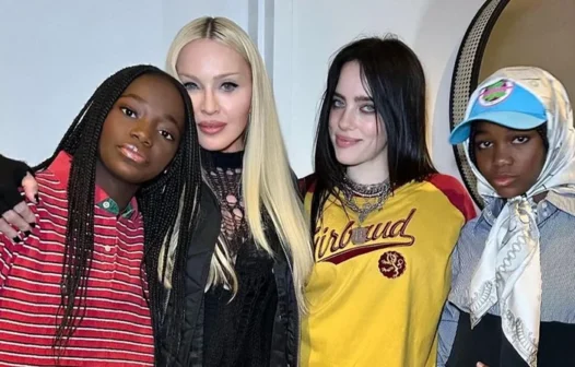 Madonna e filhas vão ao show da Billie Eilish: ‘É bom sair de casa’