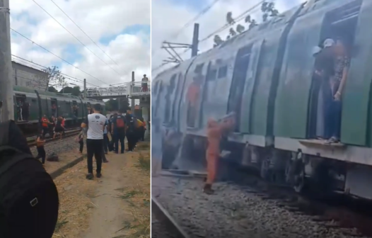 Metrô sofre pane e passageiros ficam presos entre estações em Fortaleza nesta quarta-feira (9)