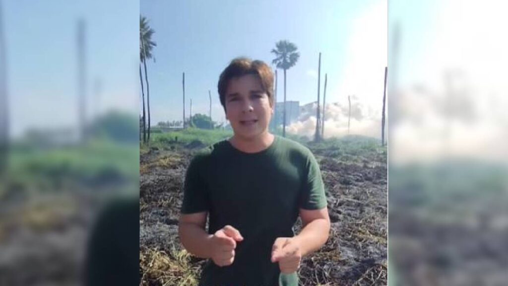 Gabriel Aguiar denuncia incêndio em área onde existe último abrigo dos pássaros jandaia