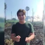 Gabriel Aguiar denuncia incêndio em área onde existe último abrigo dos pássaros jandaia