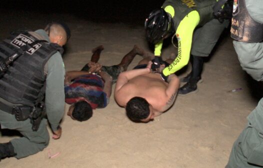 Tiros e assalto durante ensaio fotográfico de gestante causam pânico na Praia do Futuro